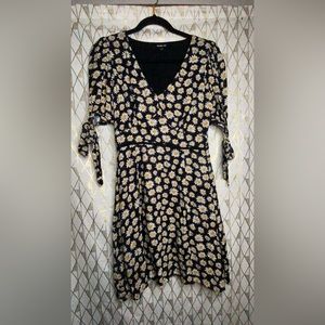 Sunflower summer floral dress